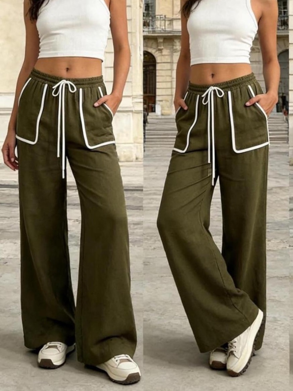 Wide Flowy Pants